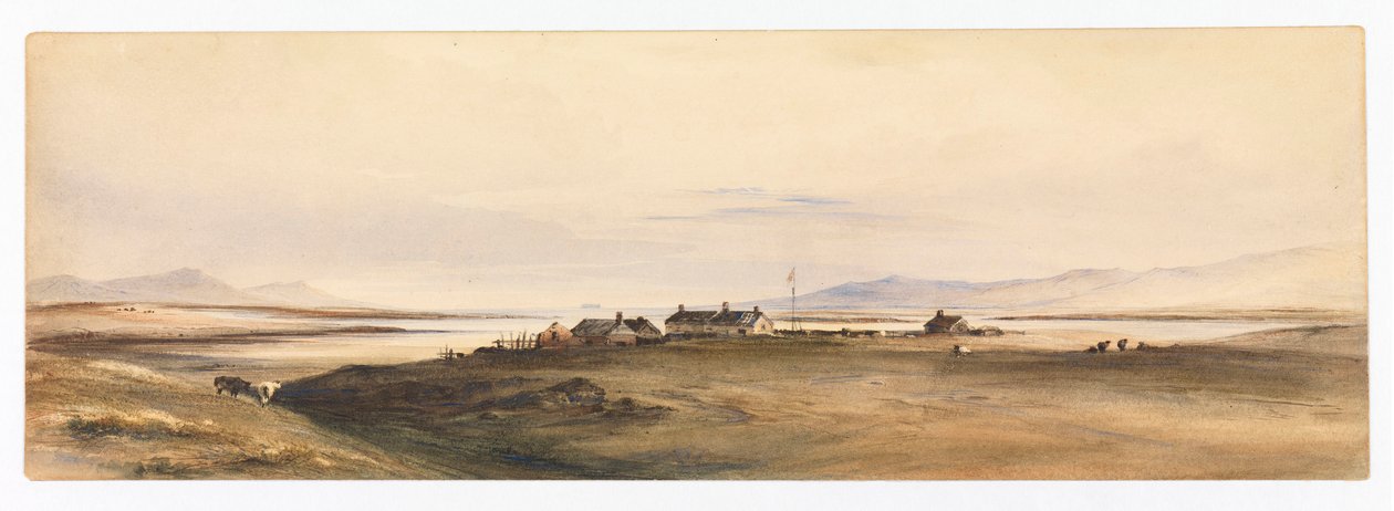 Berkeley Sound, Falkland-szigetek, 1878 körül (akvarell) alkotó: Conrad Martens