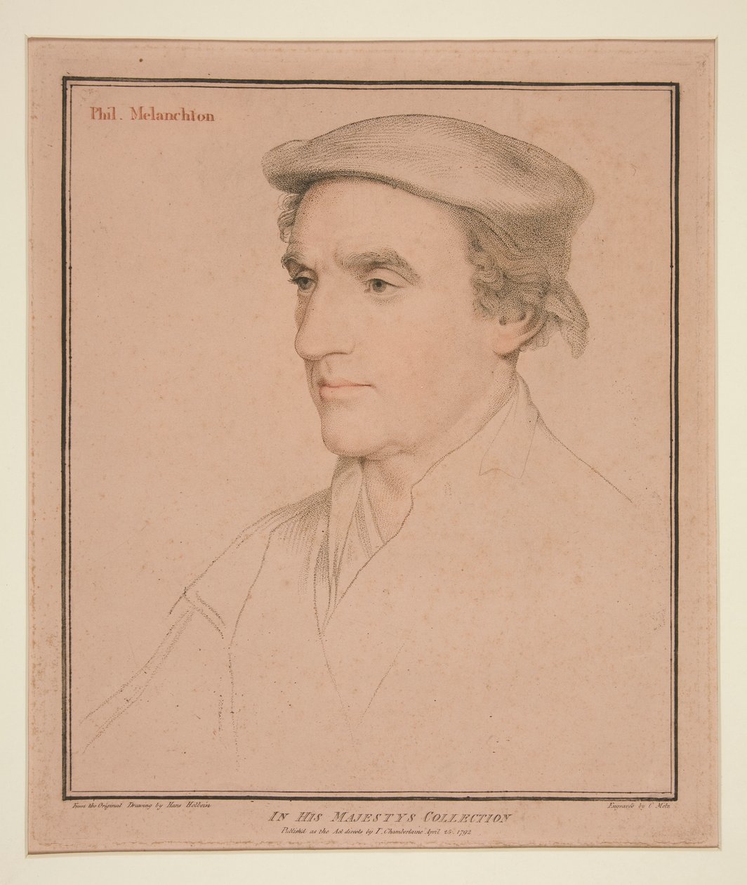 Philip Melanchthon? 1497-1560 alkotó: Conrad Martin Metz