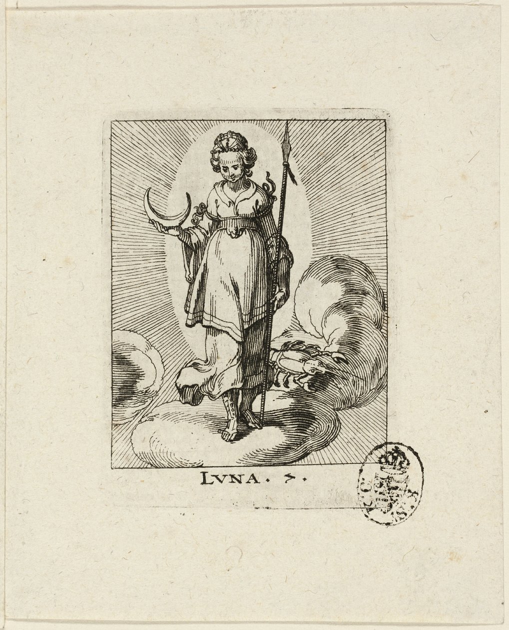 Luna, a hetedik lemez a Der VII Planetenből alkotó: Conrad Meyer