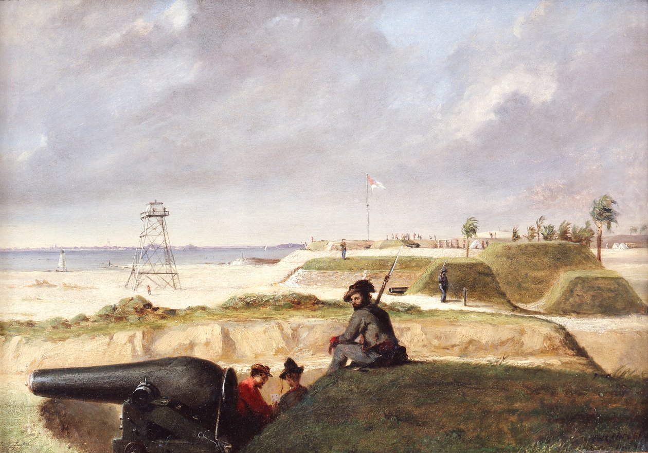 Battery Rutledge, december 3. alkotó: Conrad Wise Chapman