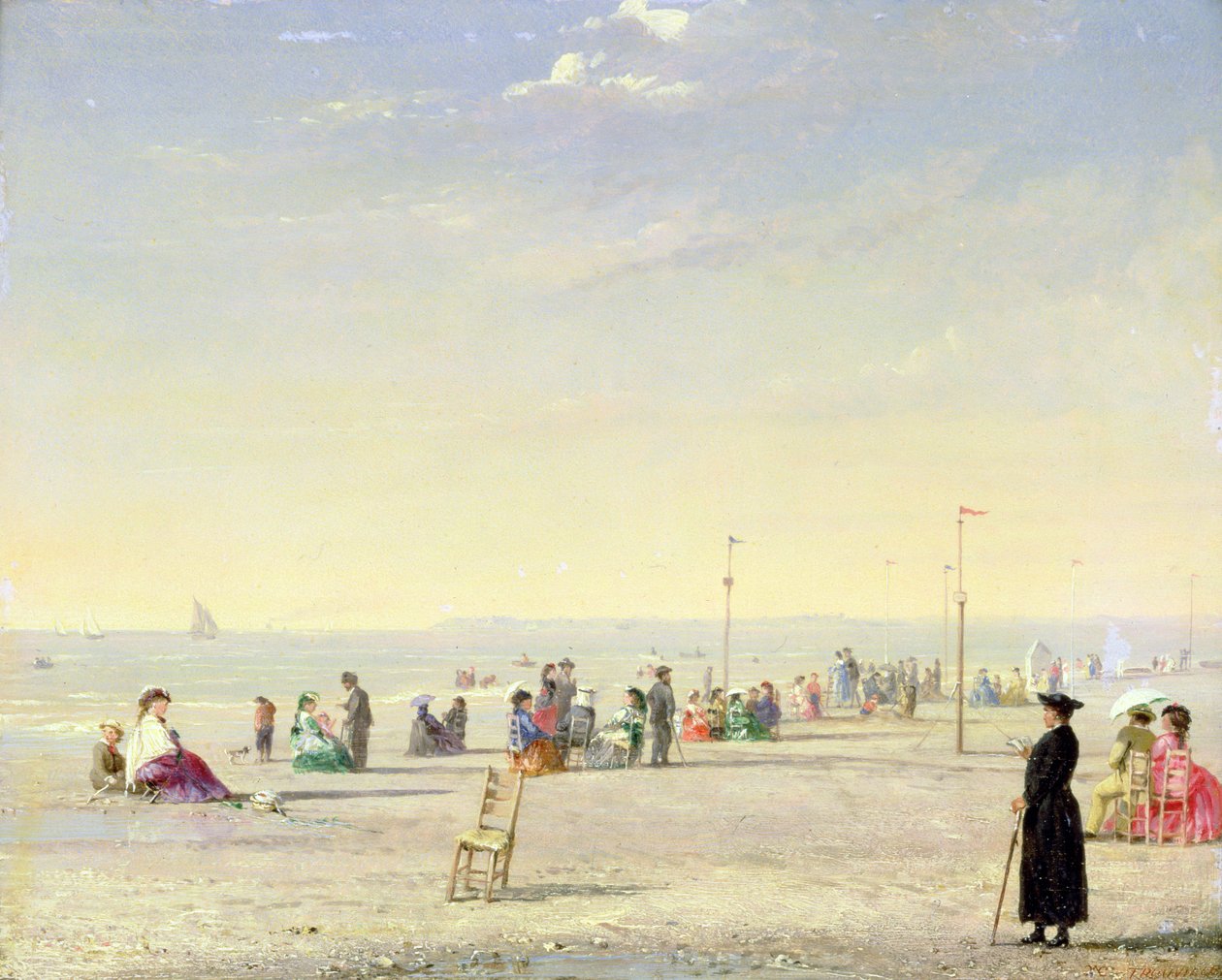 Trouville alkotó: Conrad Wise Chapman