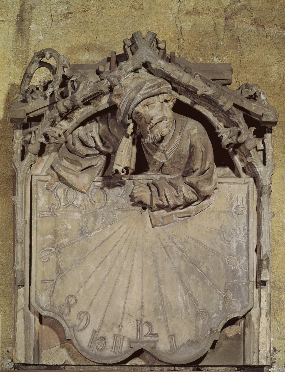 Napóra csillagász alakjával, 1493 alkotó: Conrat Sifer