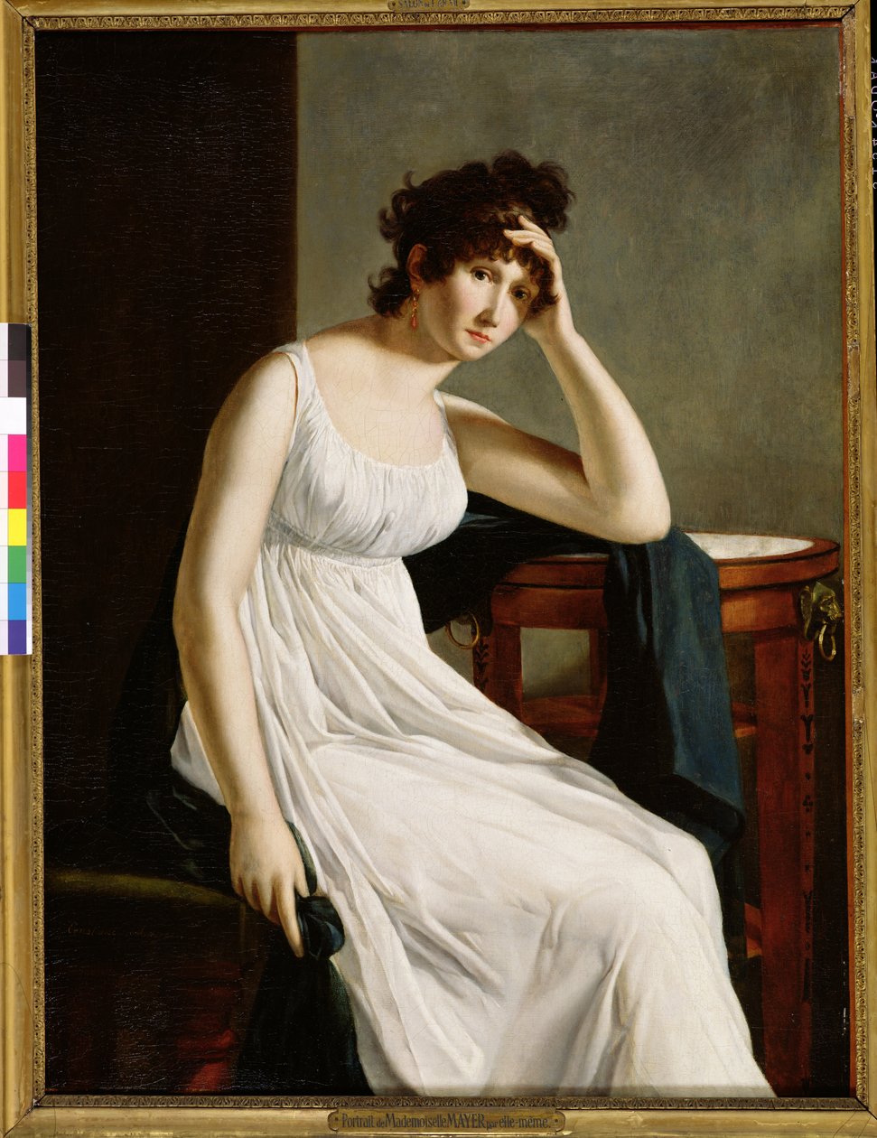 Önarckép, 1799 körül alkotó: Constance Marie Mayer Lamartiniere