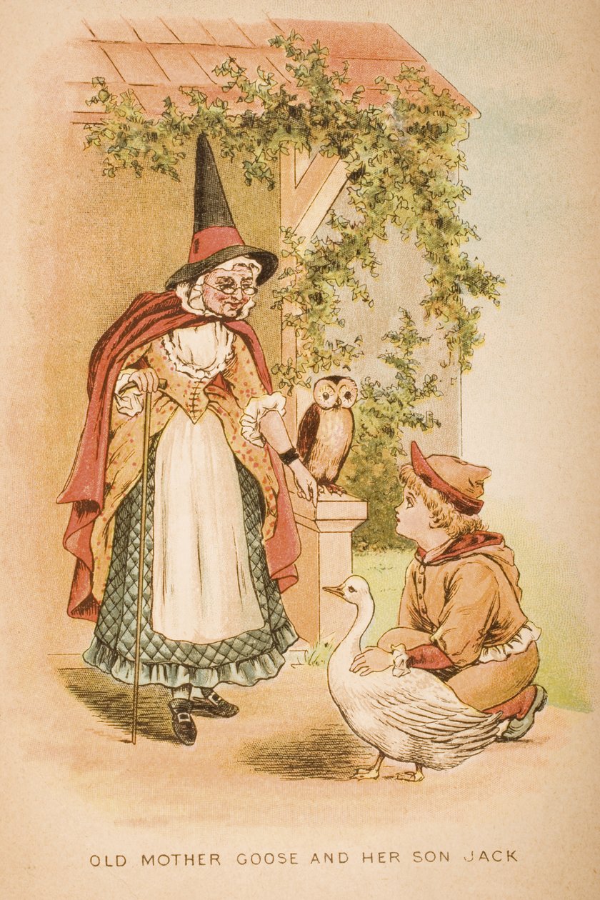 Old Mother Goose és fia, Jack, az 