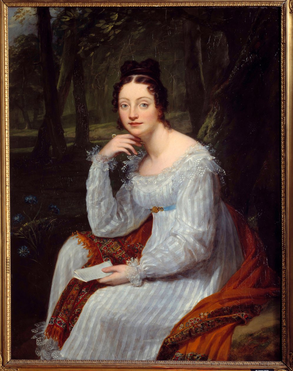 Amable Tastu (1798-1885) portréja, szül.: Sabine Casimire Amable Voiart, francia író és librettista Constance Mayer (1775-1821) festménye alkotó: Constance Marie Mayer Lamartiniere
