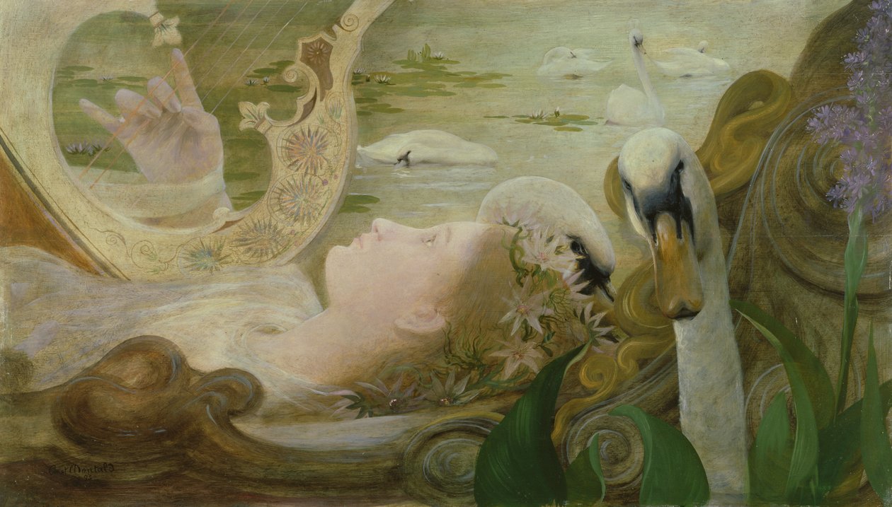 Ophelia, 1893 alkotó: Constant Montald