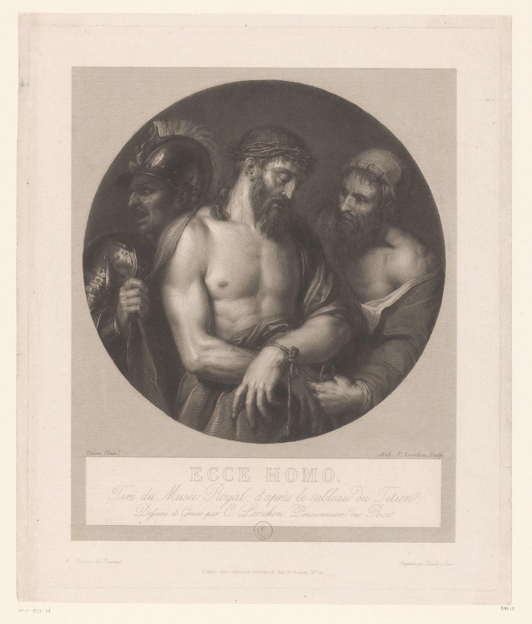 Ecce Homo Ecce Homo (cím az objektumon) alkotó: Constant Louis Antoine Lorichon