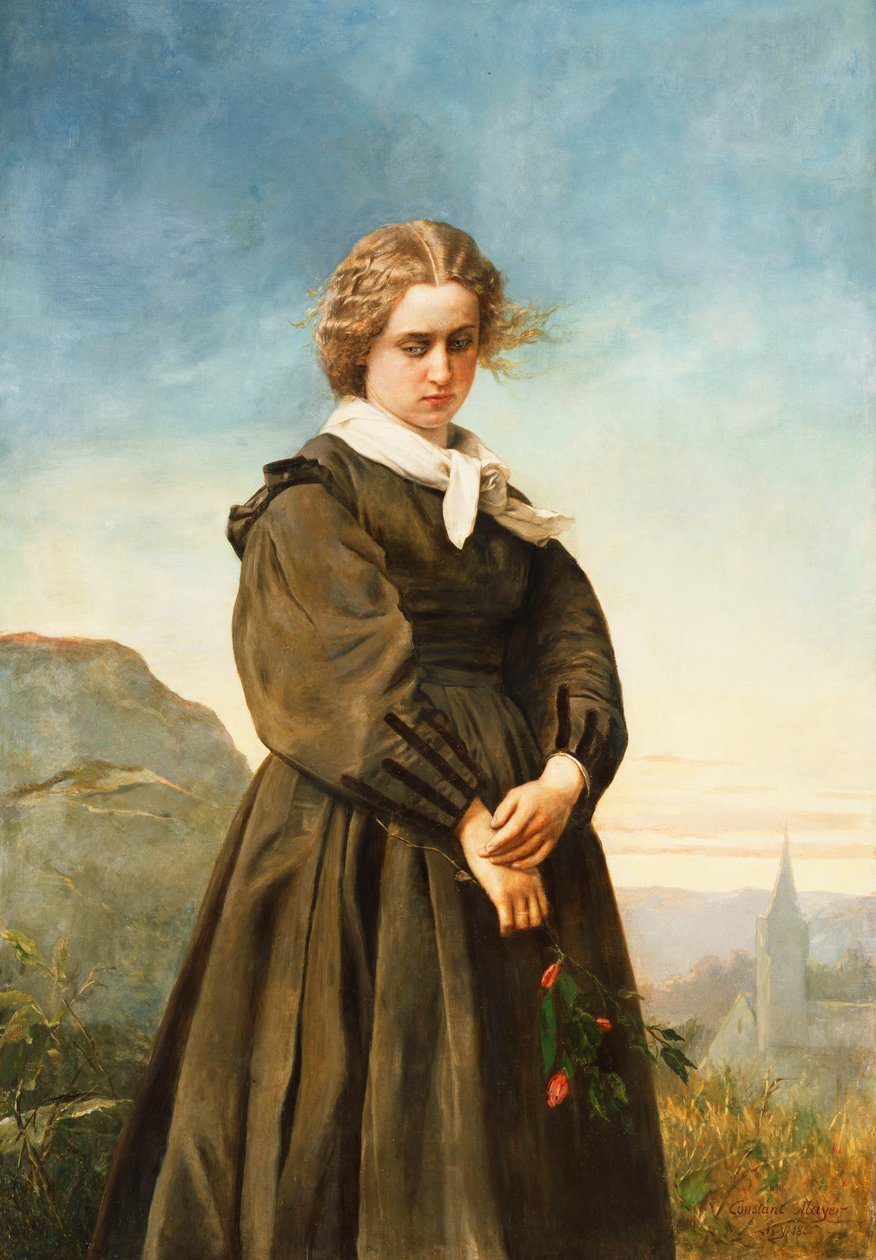 Szerelem melankóliája, 1866 alkotó: Constant Mayer