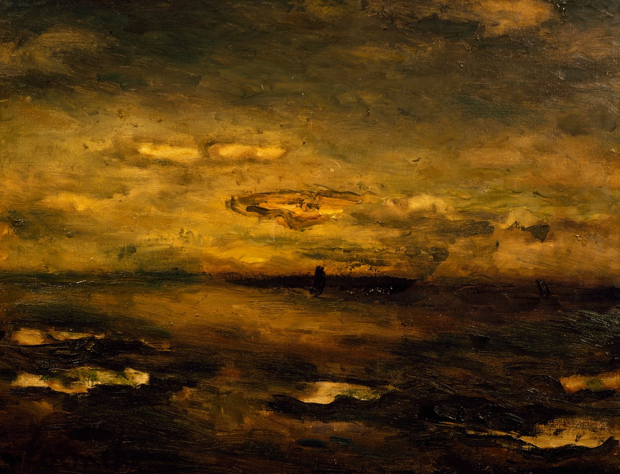 Szürkület alkotó: Constant Permeke
