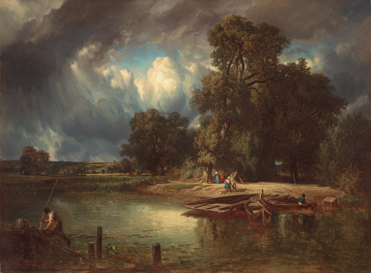 A közeledő vihar, 1849. alkotó: Constant Troyon
