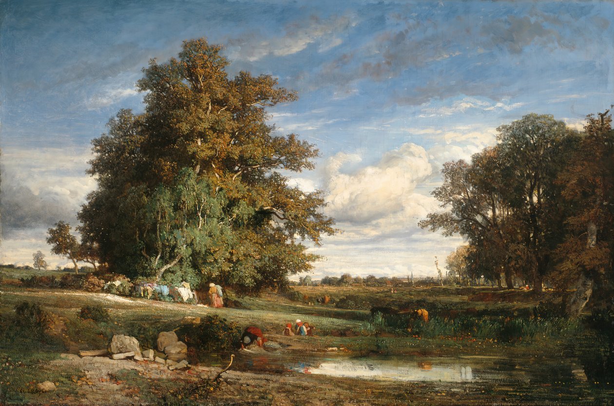 A mocsár, 1840. alkotó: Constant Troyon