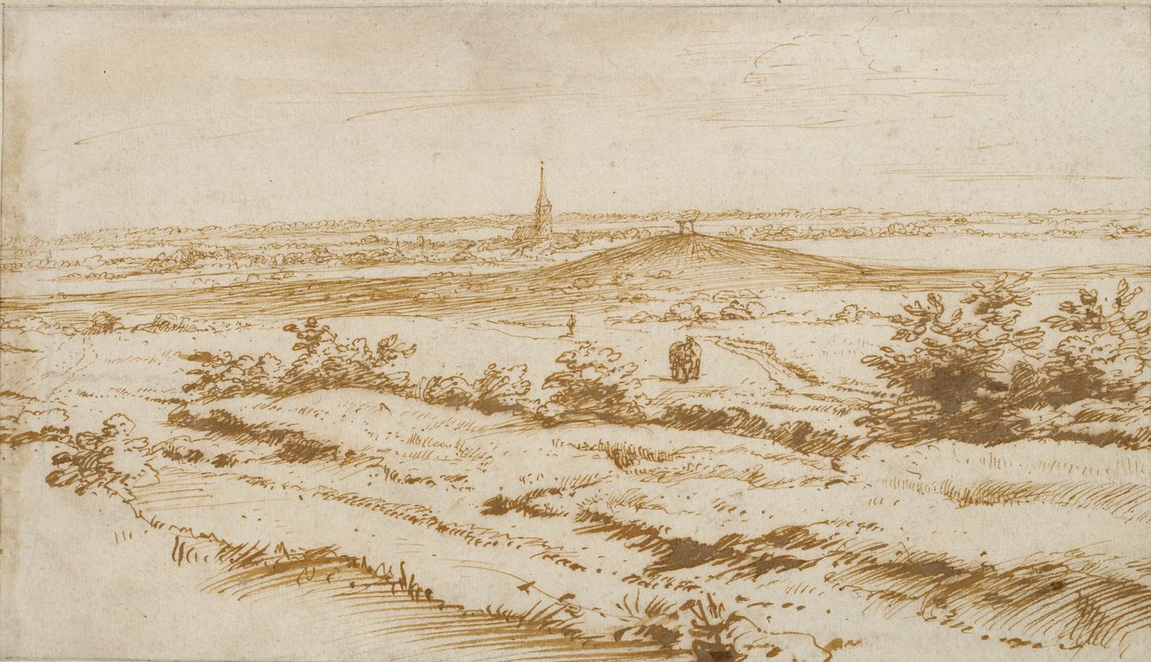Táj Appeldoorn közelében, 1680 alkotó: Constantijn Huygens