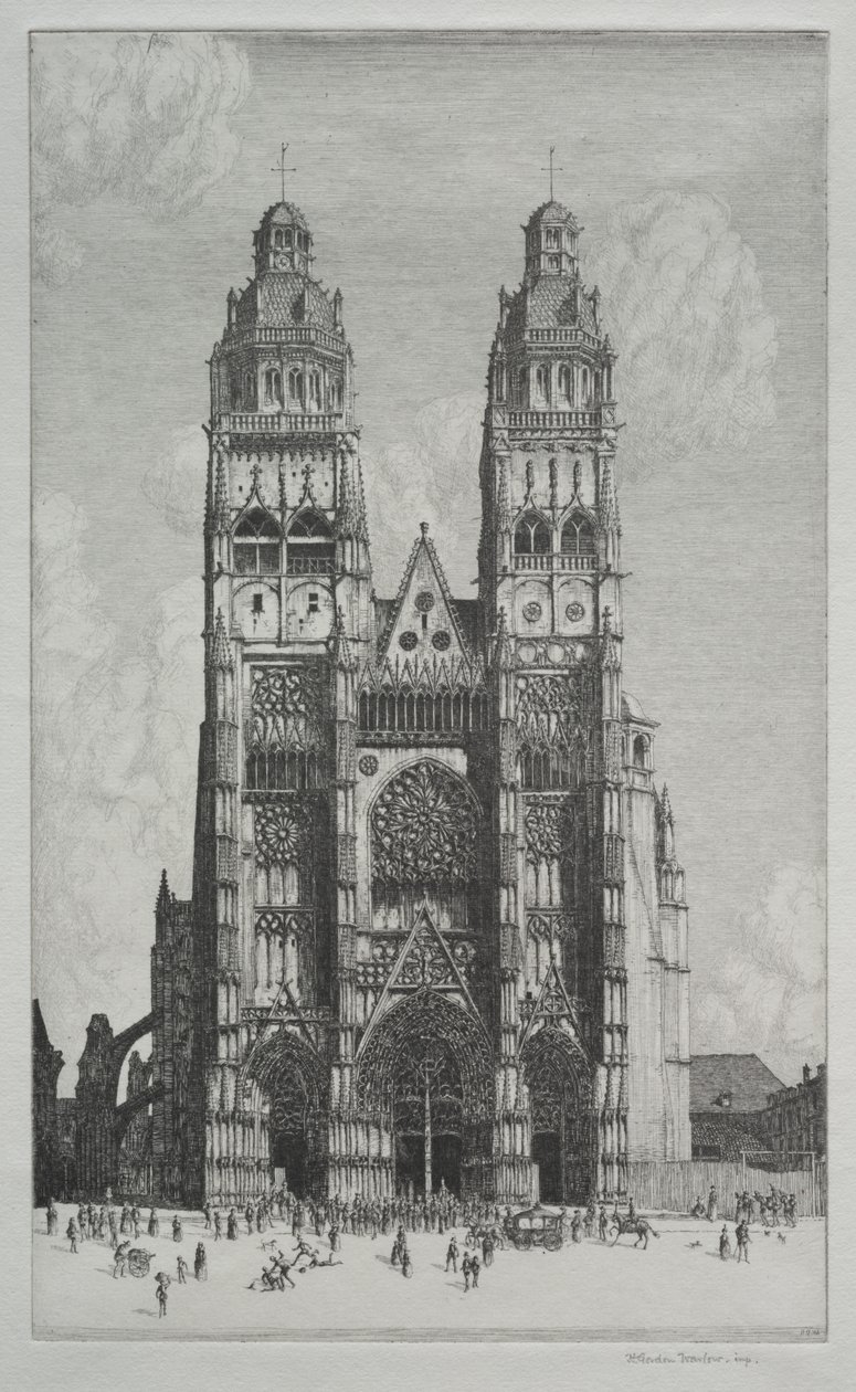 St. Gatien, Tours alkotó: Constantin Guys