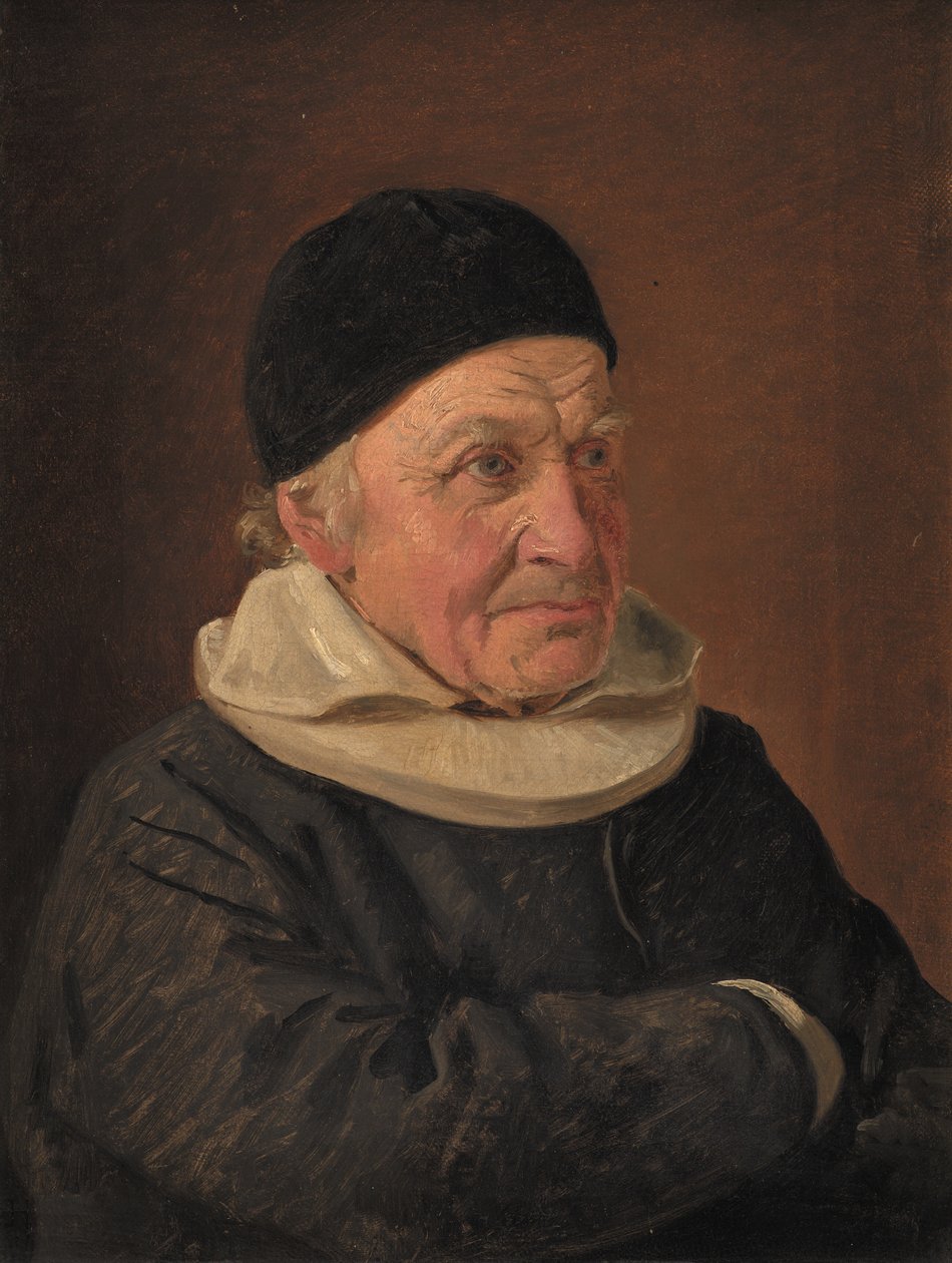 Jens Bindesbøll lelkész alkotó: Constantin Hansen