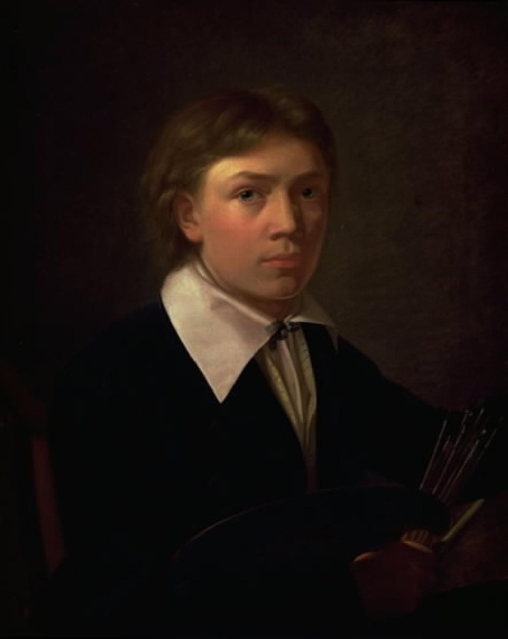 Önarckép alkotó: Constantin Hansen