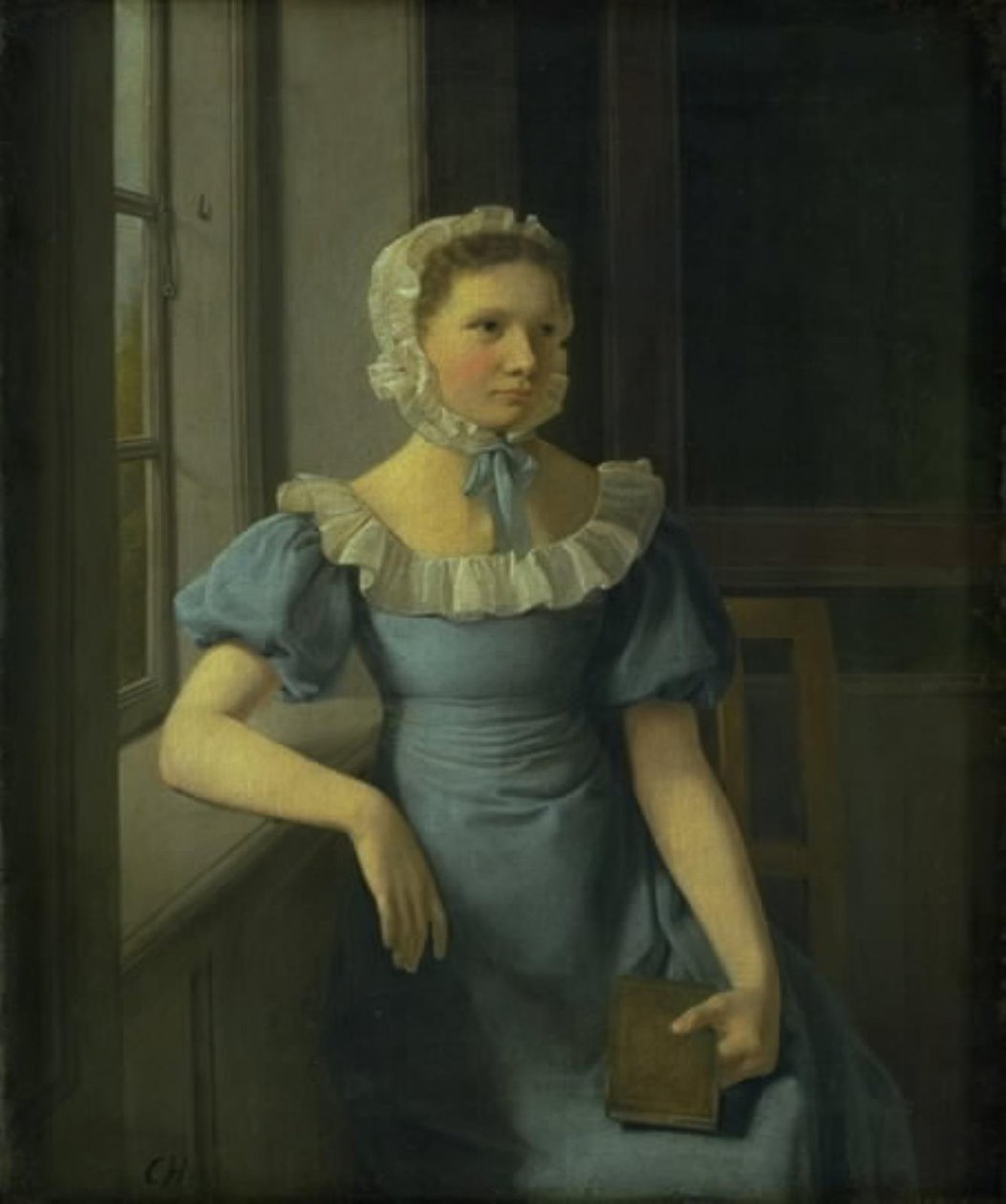 A művész legidősebb nővére alkotó: Constantin Hansen