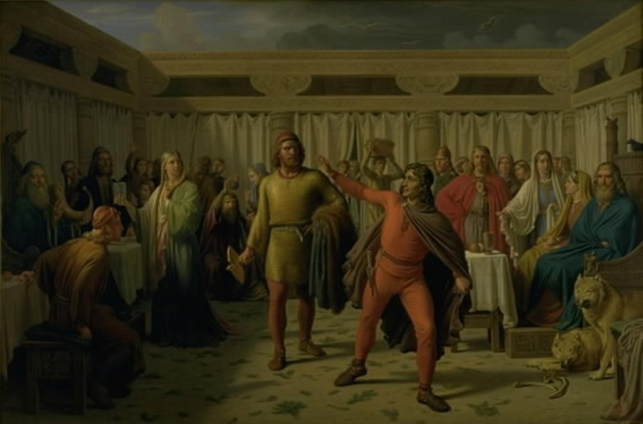 Ægir ünnepe alkotó: Constantin Hansen