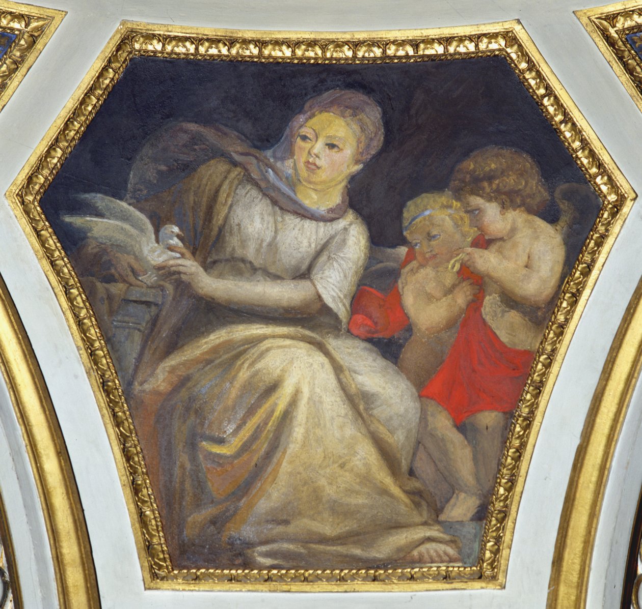 La Prudenza (a négy kardinális erény) alkotó: Constantino Brumidi