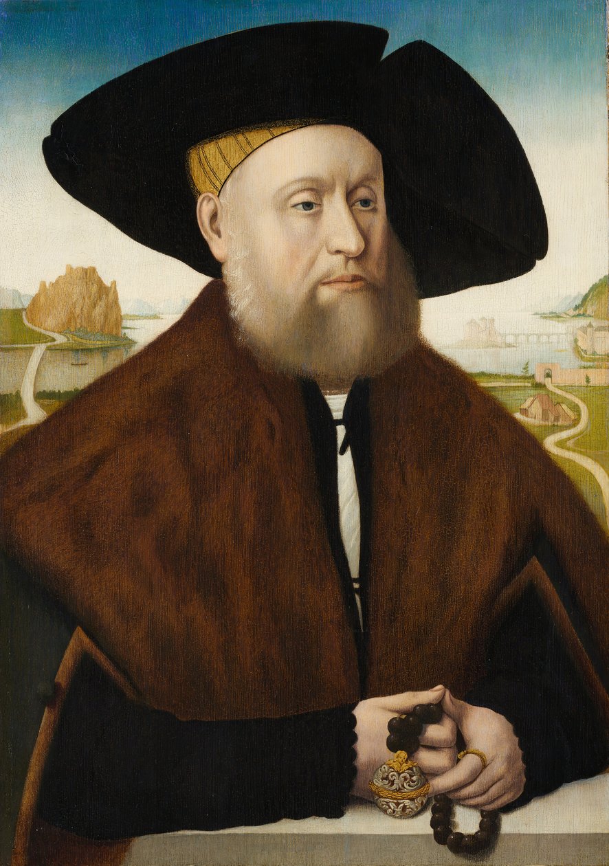 Rajnai Henrik a Mohrenig 1477-1536, 1520-as évek vége. alkotó: Copy after Conrad Faber von Creuznach.
