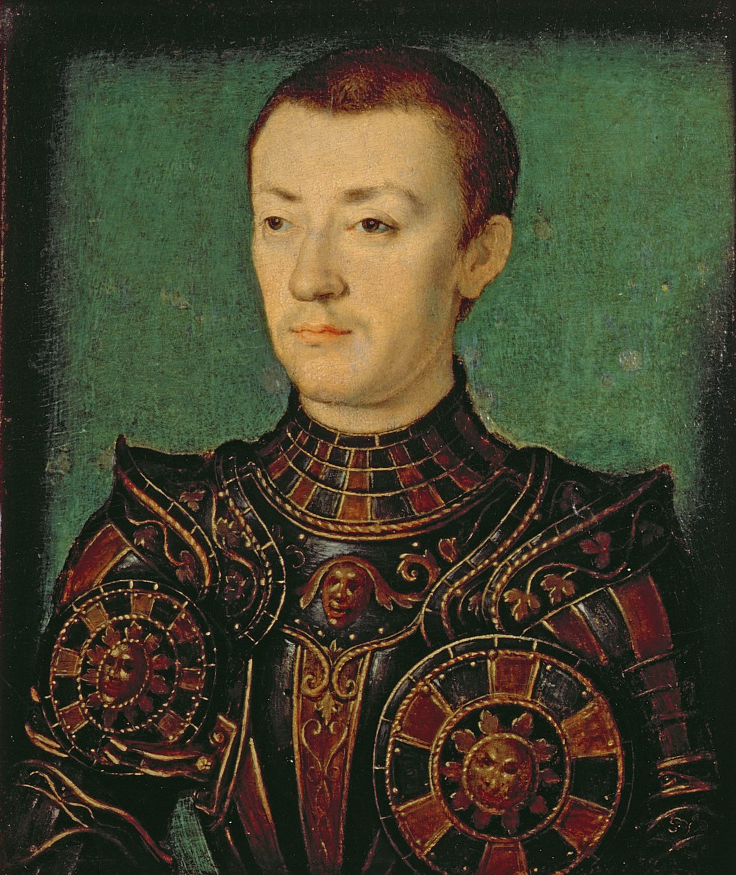 Páncélos nemes portréja alkotó: Corneille de Lyon