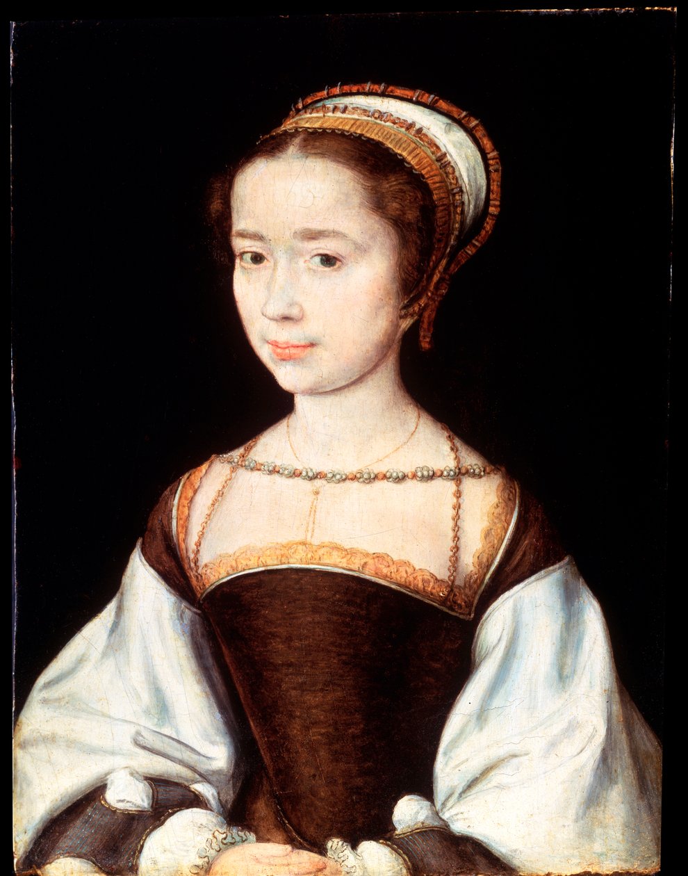 Női arckép, 1530-as évek. alkotó: Corneille de Lyon