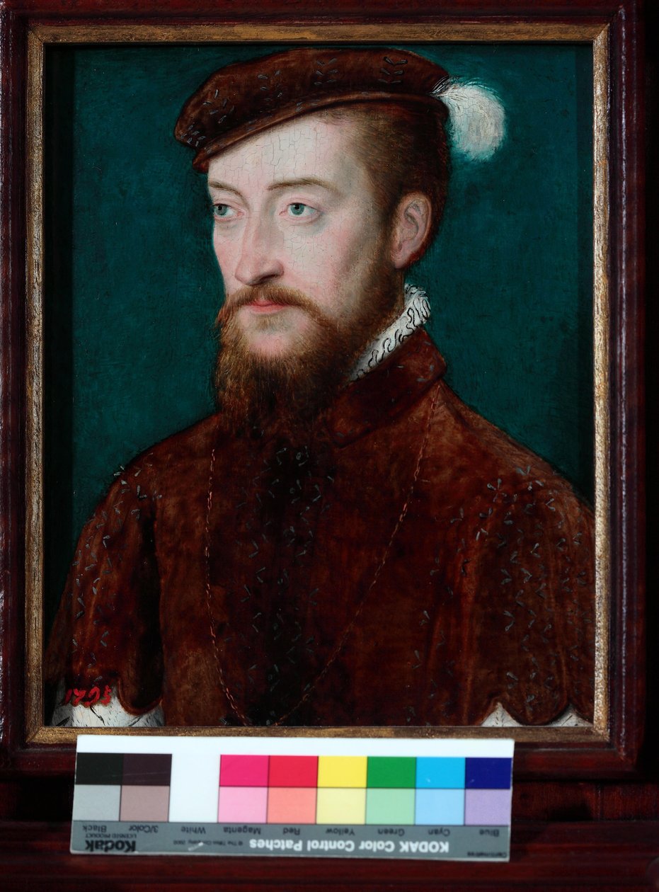 Antoine de Bourbon portréja, 1548 alkotó: Corneille de Lyon