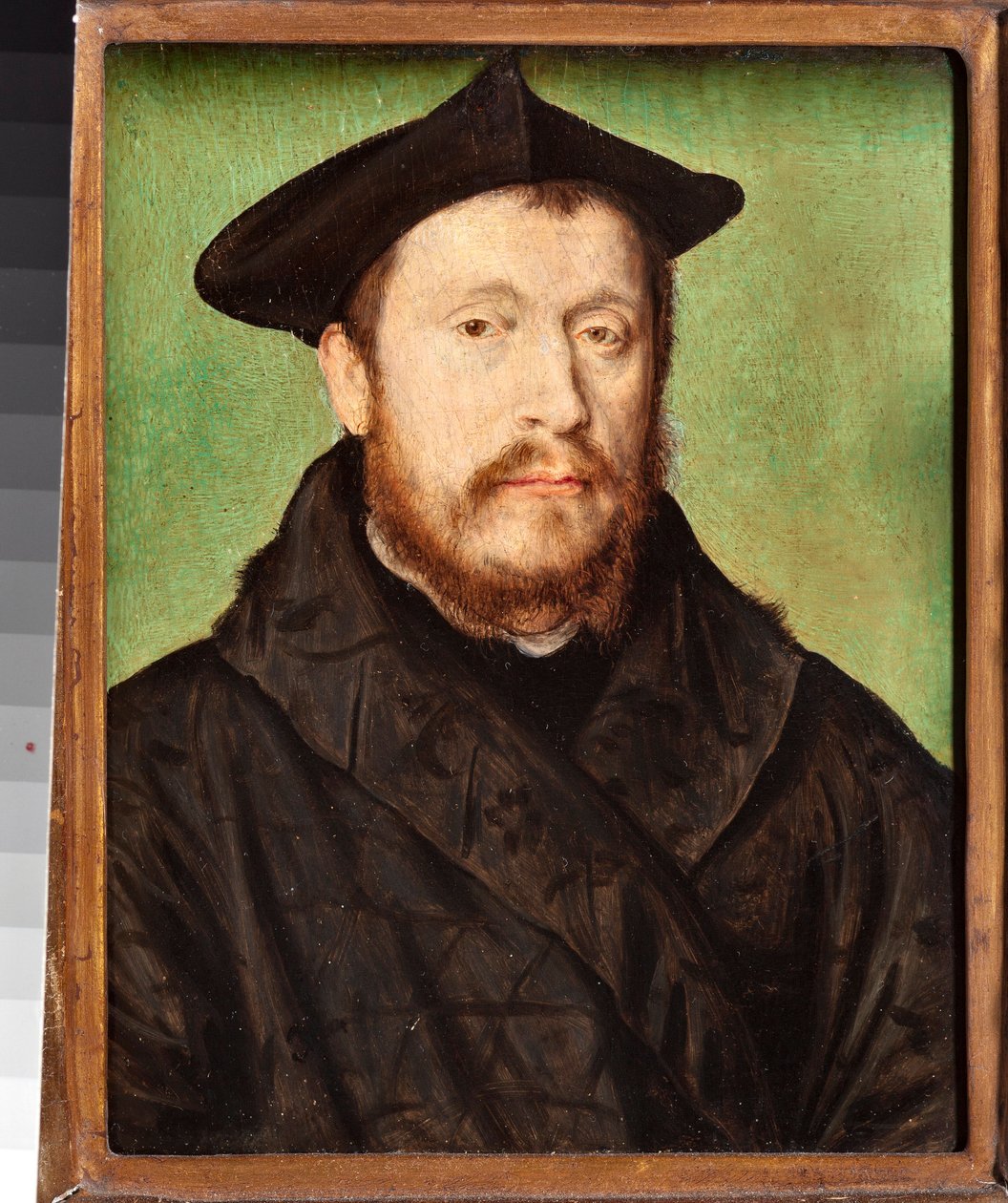 Férfi portréja Corneille de Lyon festménye (1500-1575) alkotó: Corneille de Lyon
