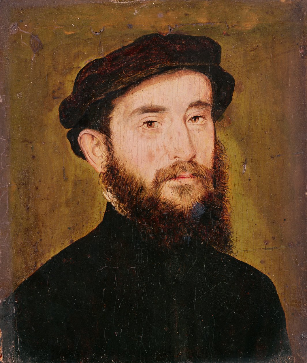 Egy ismeretlen férfi portréja alkotó: Corneille de Lyon