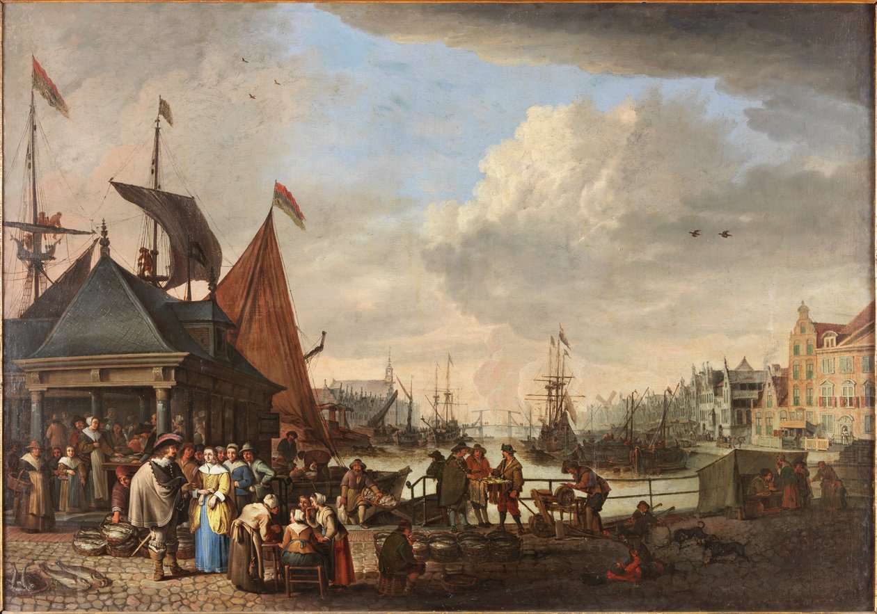 Egy halpiac alkotó: Cornelis Beelt