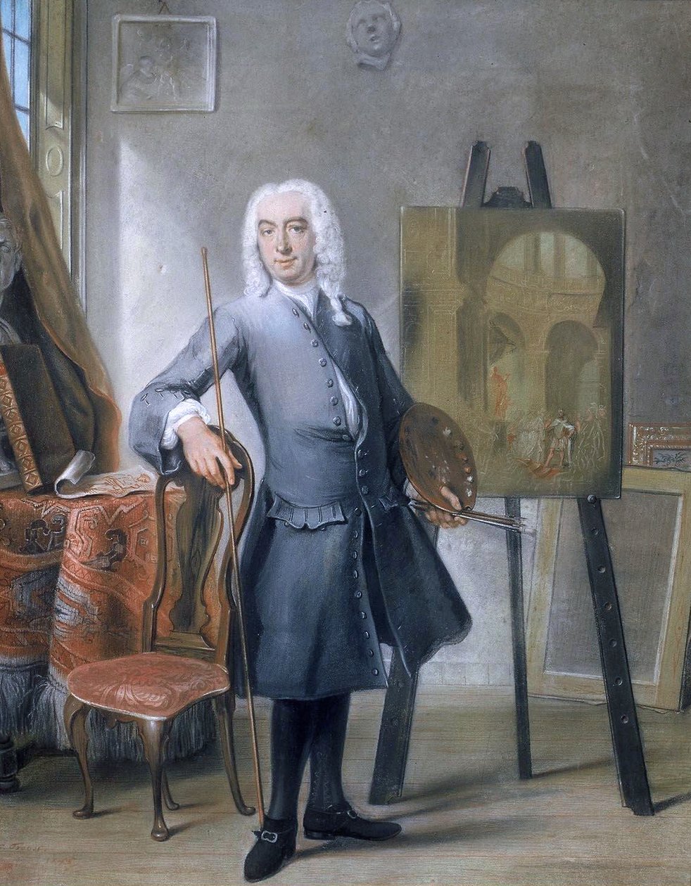 Önarckép alkotó: Cornelis Troost
