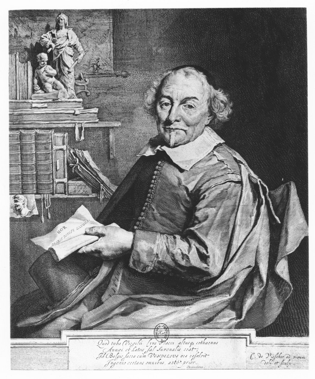 Joost van den Vondel alkotó: Cornelis Visscher
