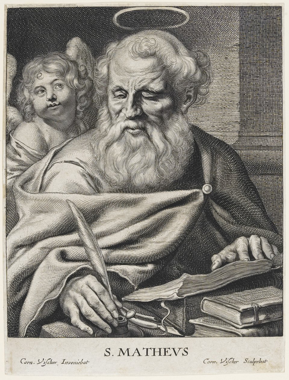 Szent Máté alkotó: Cornelis Visscher