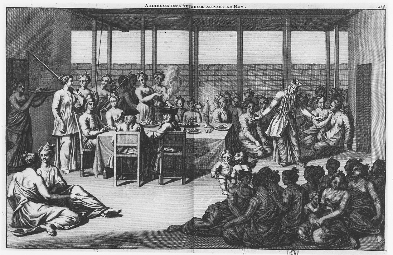 A bantámi szultán audienciája Cornelis de Bruijn számára alkotó: Cornelis de Bruyn
