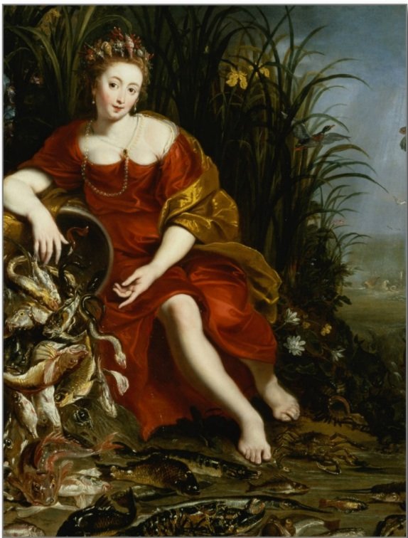 A víz allegóriája alkotó: Cornelis de Vos