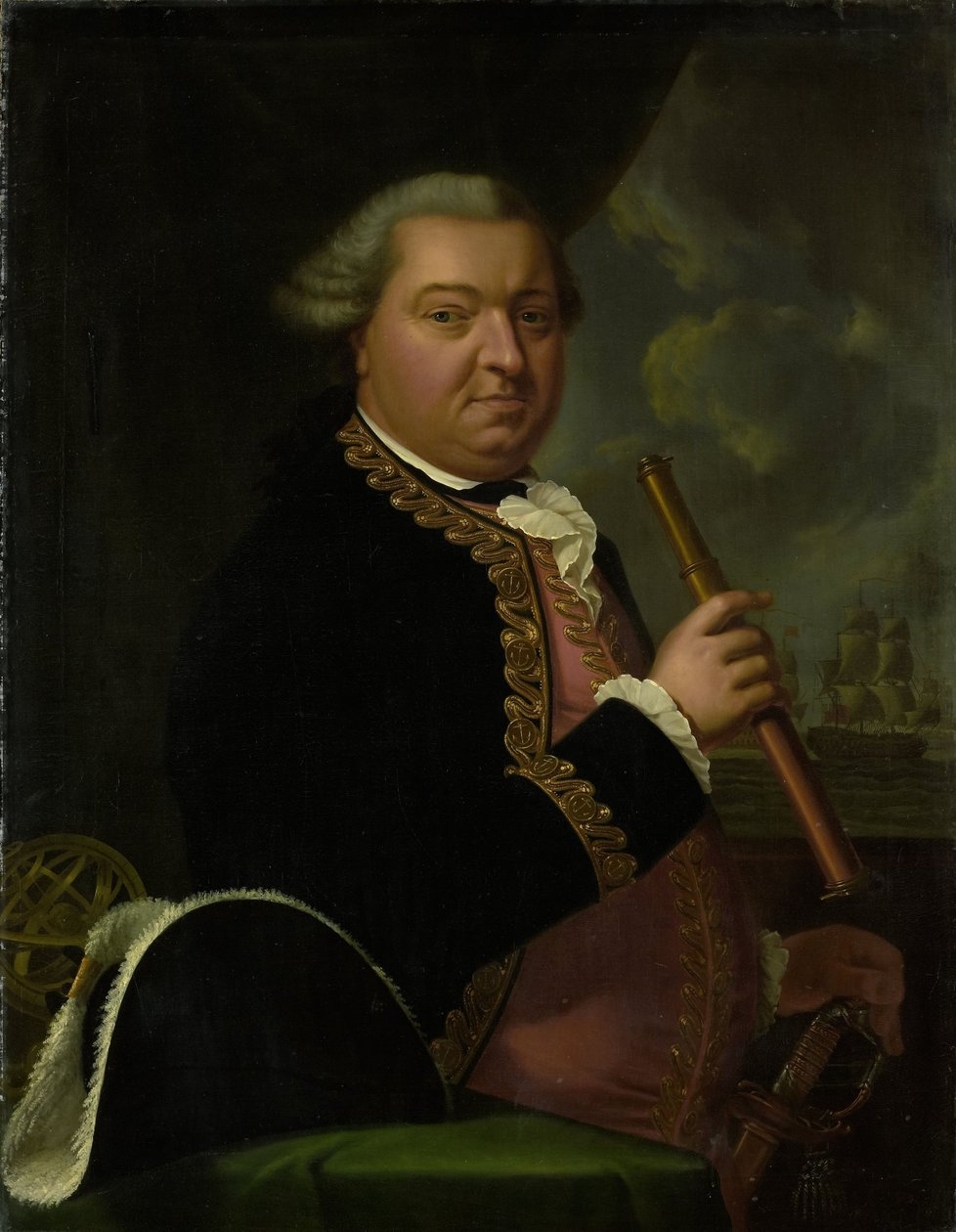 Willem Crul (1721-1781) portréja alkotó: Cornelis van Cuylenburgh