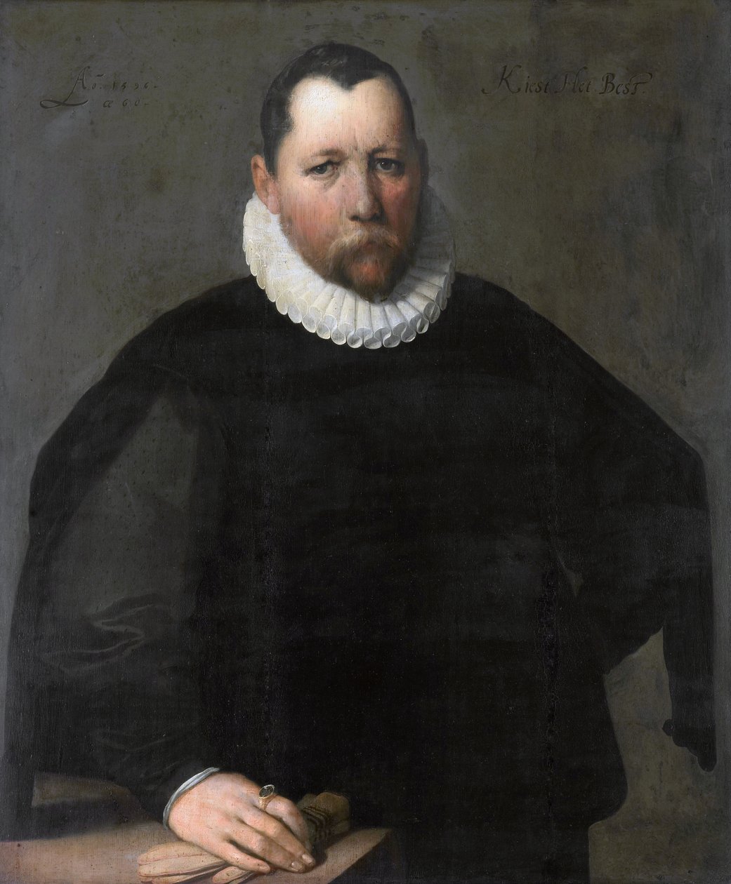 Pieter Jansz arcképe. Válasszon (1536-1597) alkotó: Cornelis van Haarlem