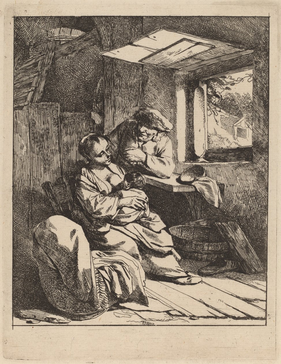 A Fiatal Anya alkotó: Cornelis Pietersz Bega