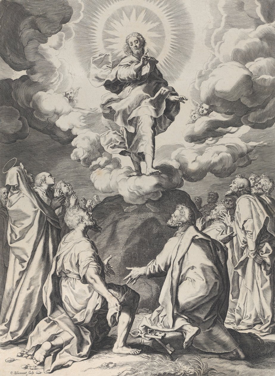 A Felemelkedés, kb. 1593. alkotó: Cornelis Bloemaert