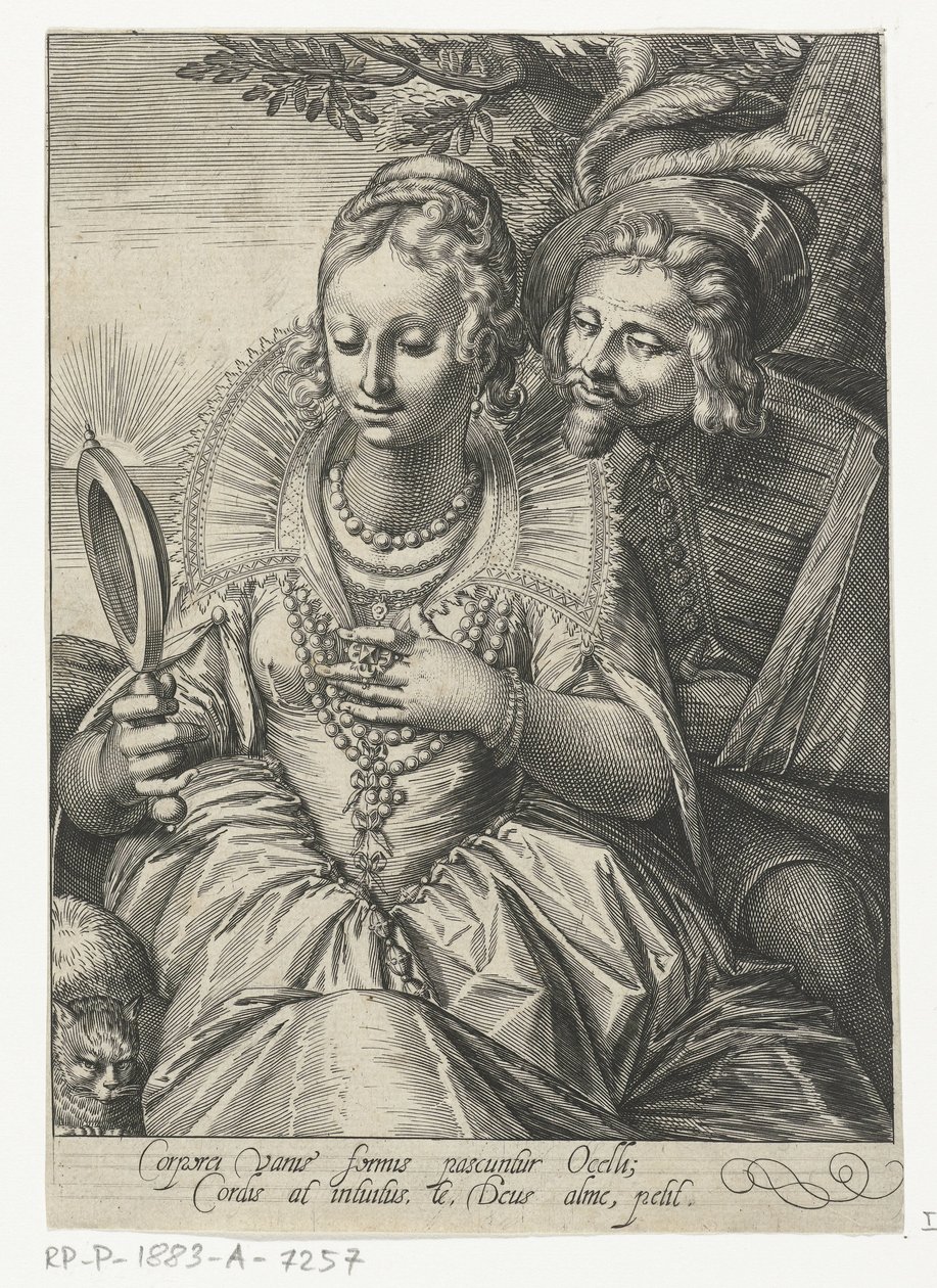 Látás Az öt érzék (sorozat címe) alkotó: Cornelis Boel