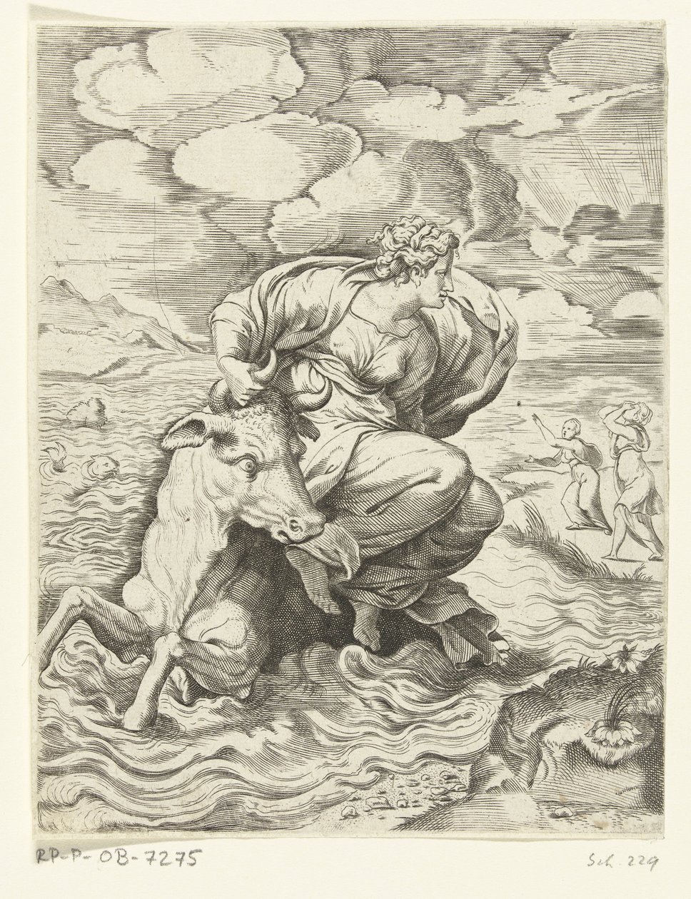 Jupiter és Európa Jupiter szerelmi kalandjai (sorozat címe) alkotó: Cornelis Bos