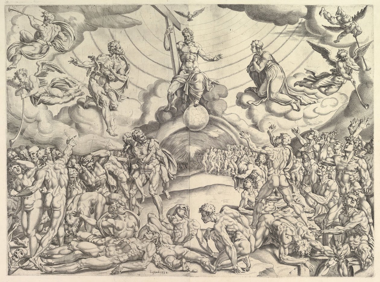 Az utolsó ítélet, kb. 1548-50. alkotó: Cornelis Bos