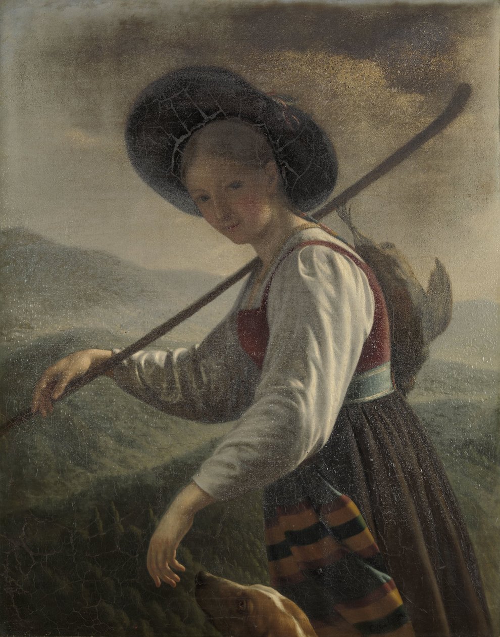 Svájci parasztasszony alkotó: Cornelis Cels