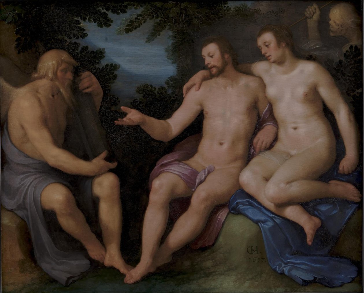 Allegória az élet rövidségéről alkotó: Cornelis Cornelisz. van Haarlem