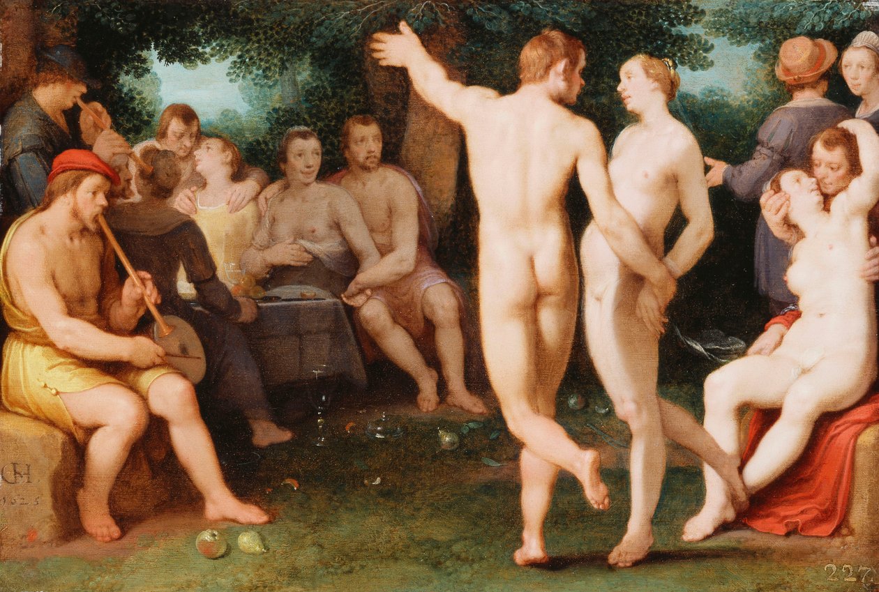 A mértékletesség allegóriája, 1625 alkotó: Cornelis Cornelisz. van Haarlem