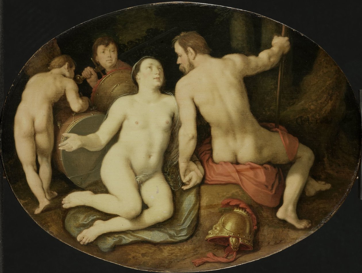 Vénusz és Mars alkotó: Cornelis Cornelisz. van Haarlem