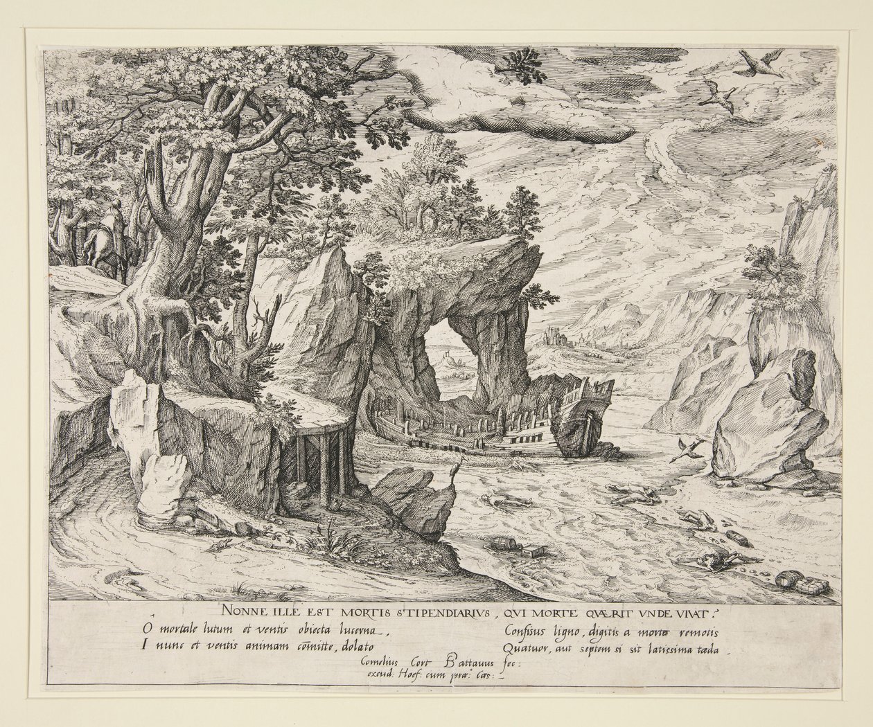 A roncs alkotó: Cornelis Cort