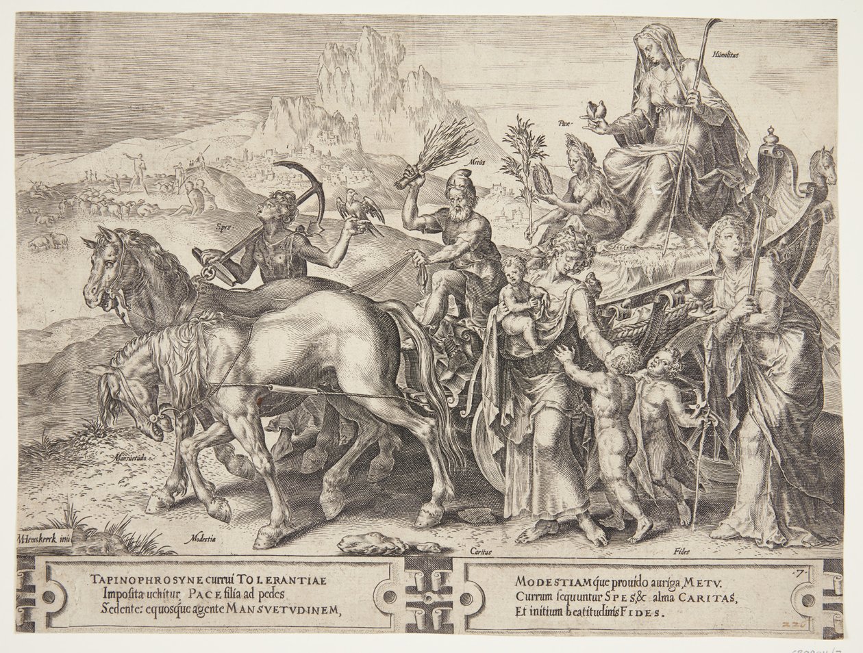 Az alázat diadala alkotó: Cornelis Cort