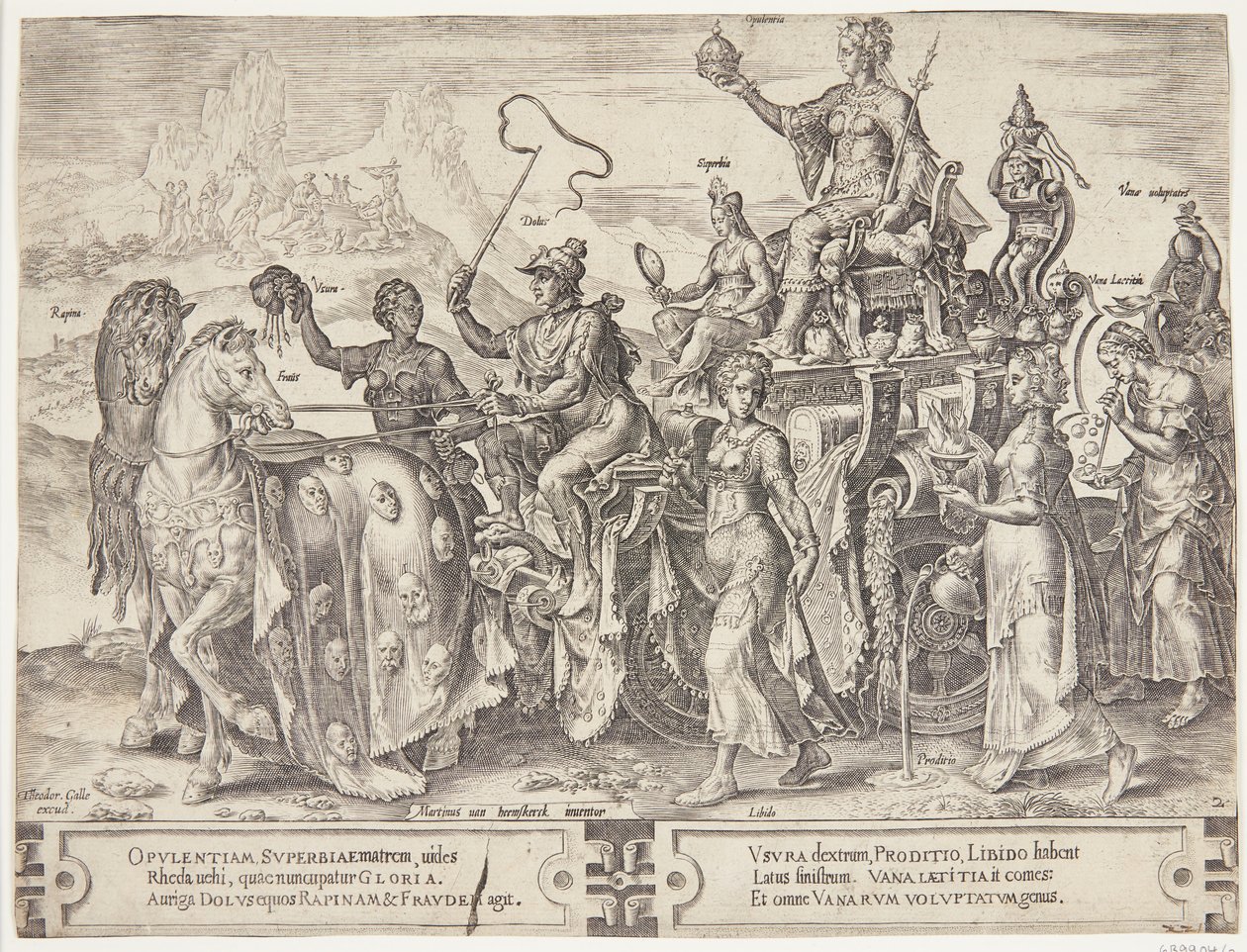 A gazdagság diadala alkotó: Cornelis Cort