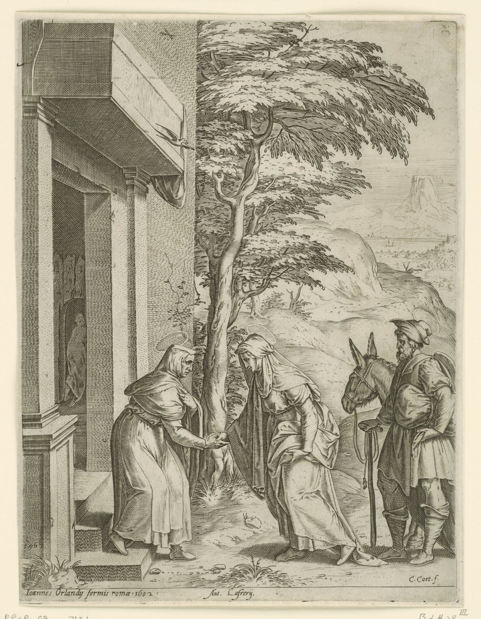 Látogatás alkotó: Cornelis Cort