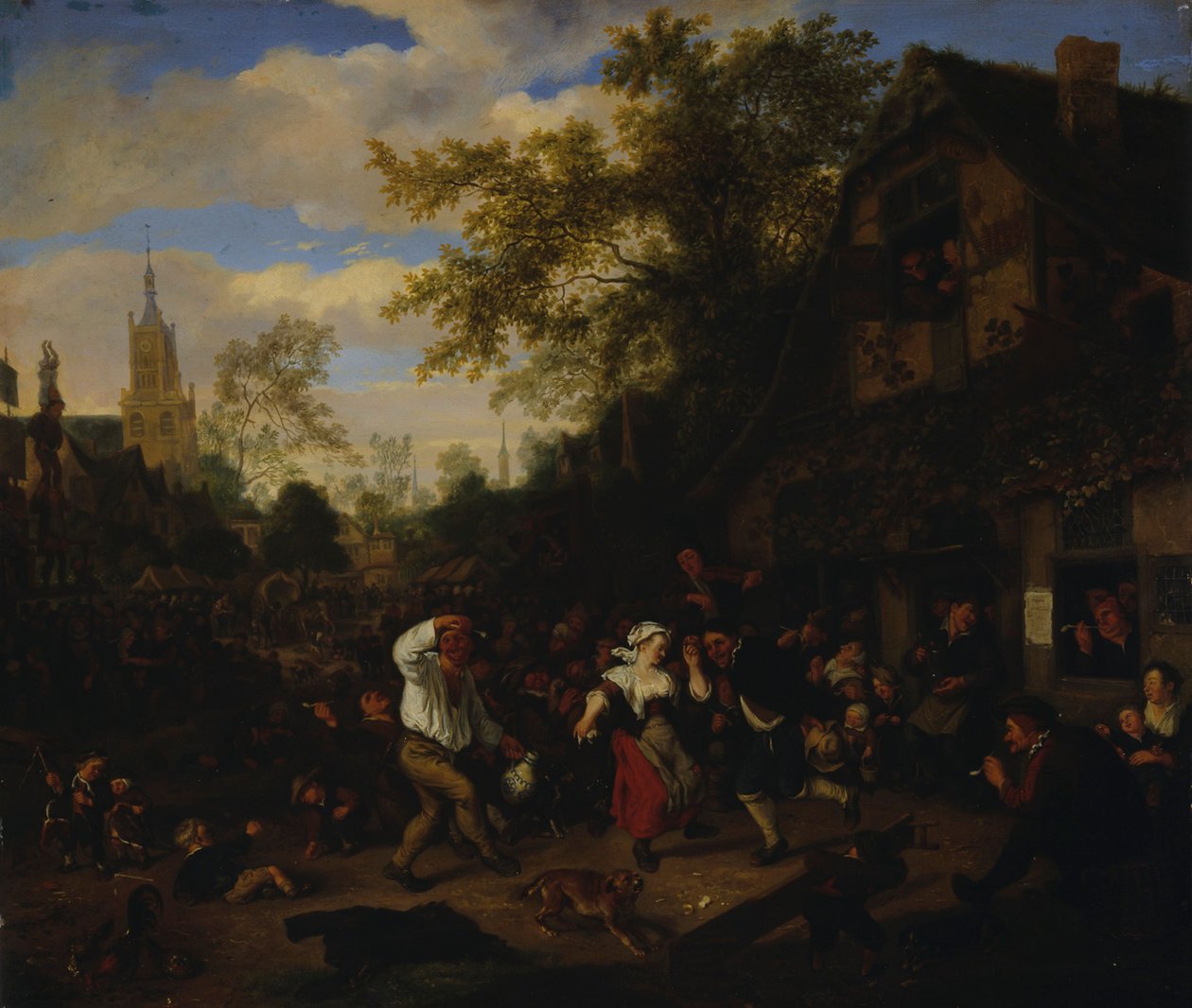 Egy kermess alkotó: Cornelis Dusart